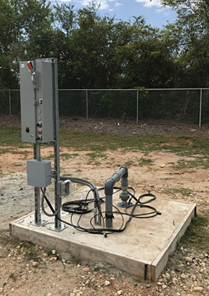 The new well