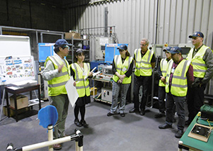 Training at TMD’s Hartlepool site in the United Kingdom