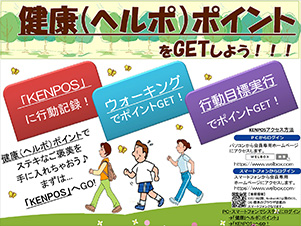 Promotional poster for the health point (Helpo) system