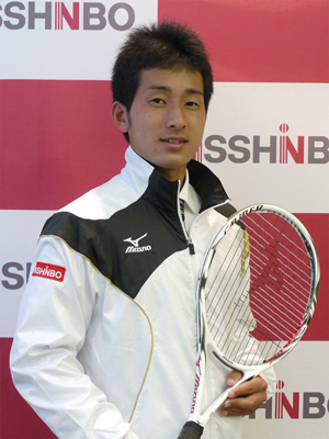 プロ1年目の河内一真プロ、ATPランキング1,411位(10月28日現在)