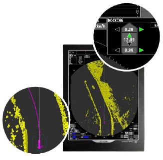 Fig. 2 Predictive Line Drawing Radar Screen