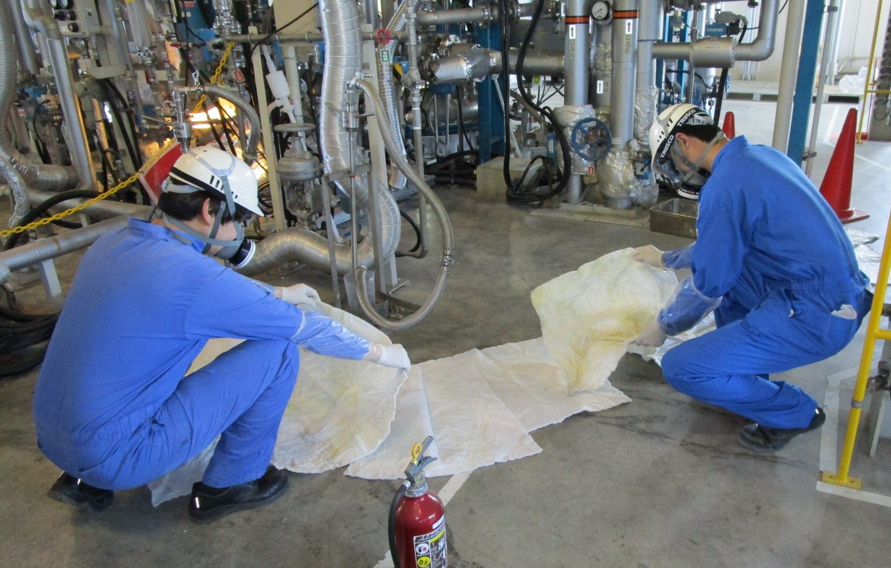 Prevention of chemical leakage training