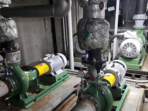 Eco-pump unit for hot water