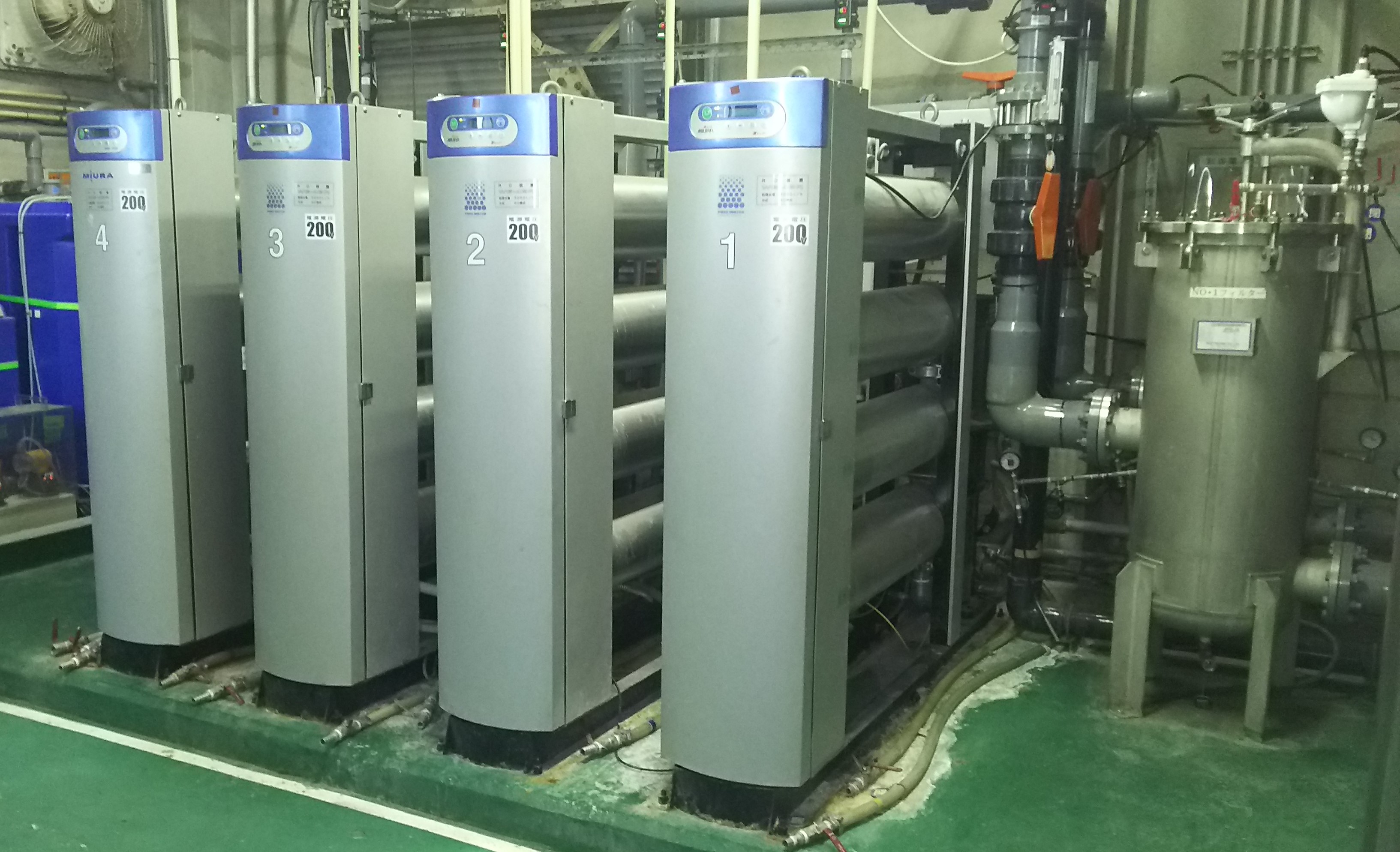 Wastewater reuse system equipment