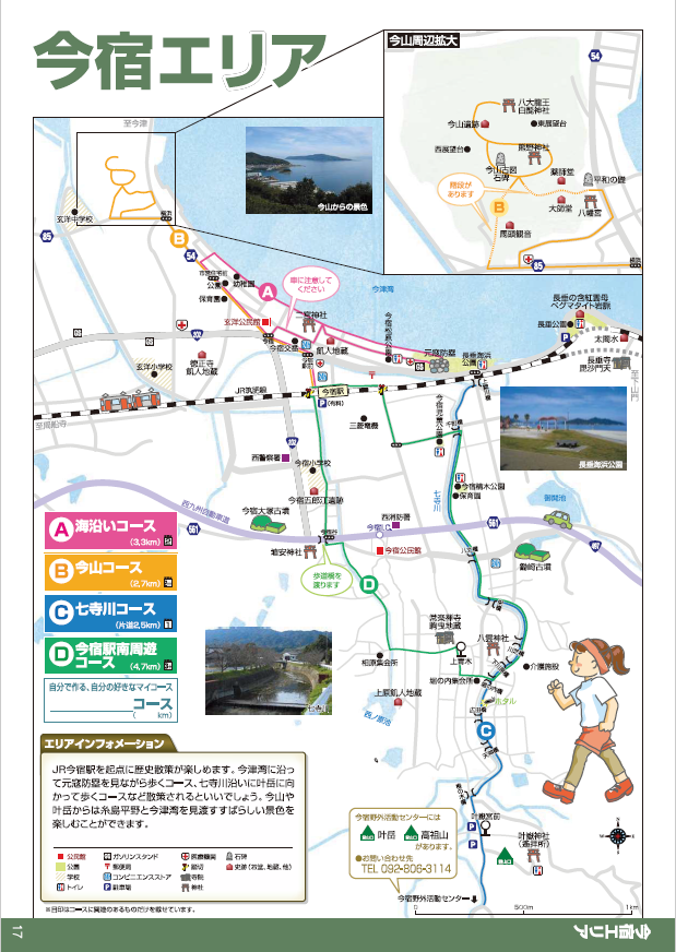 Introduction of Walking courses