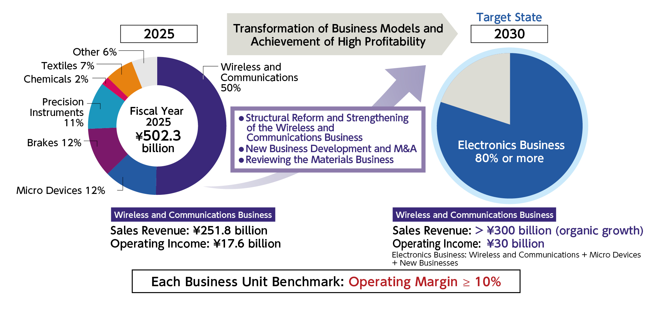 Achieving Transformation: Evolution of the Business Portfolio
