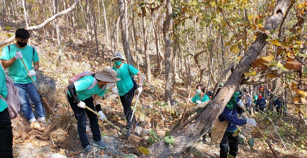 Forest fire prevention activities