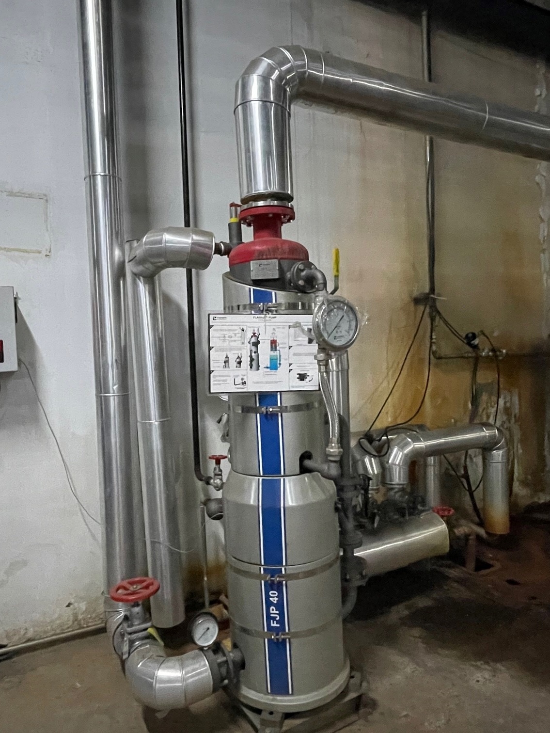 Drain recovery equipment