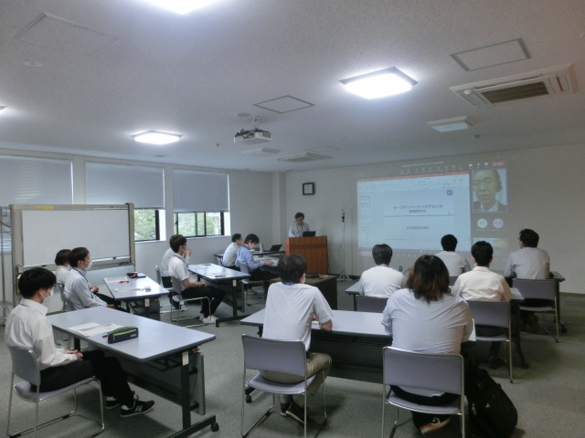 Scene of a safety course