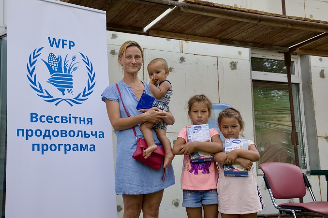 国連WFPの活動（ウクライナ緊急支援活動）