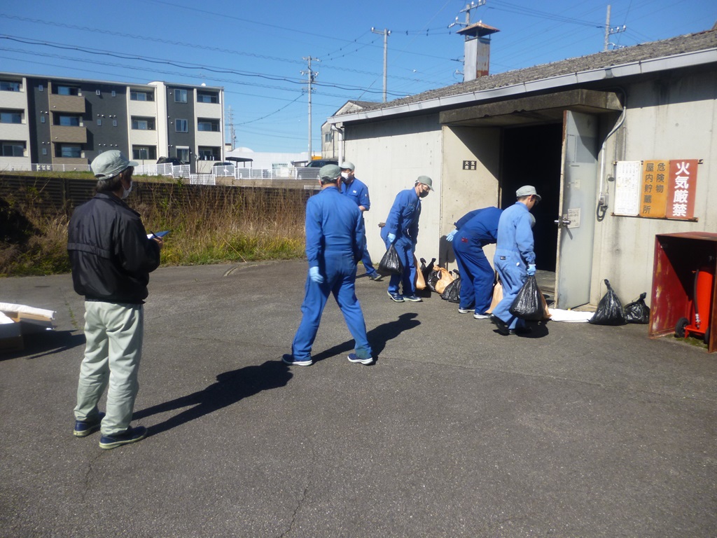 危険物緊急時対応テスト