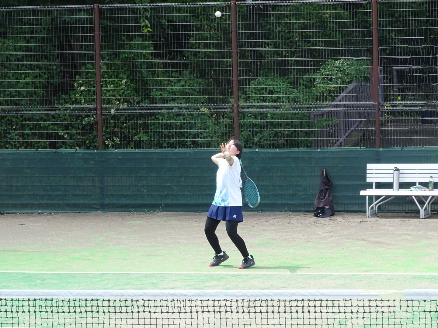「テニスの大会」(テーマ:元気に運動)