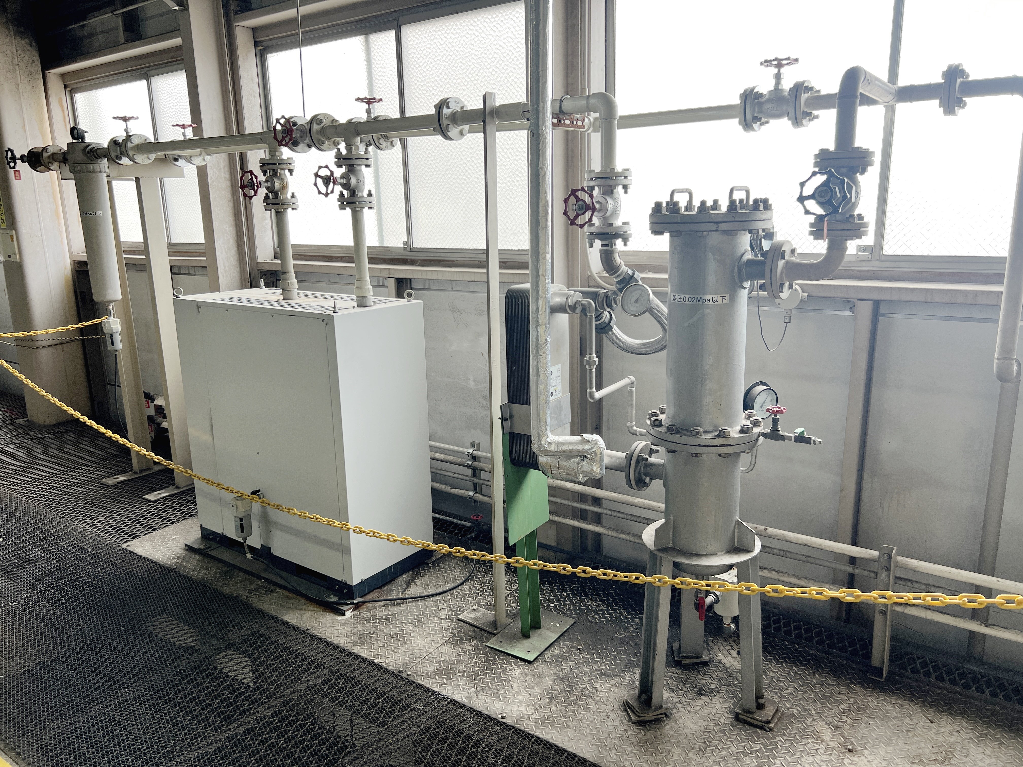 モビロンの製造工程で使用する設備