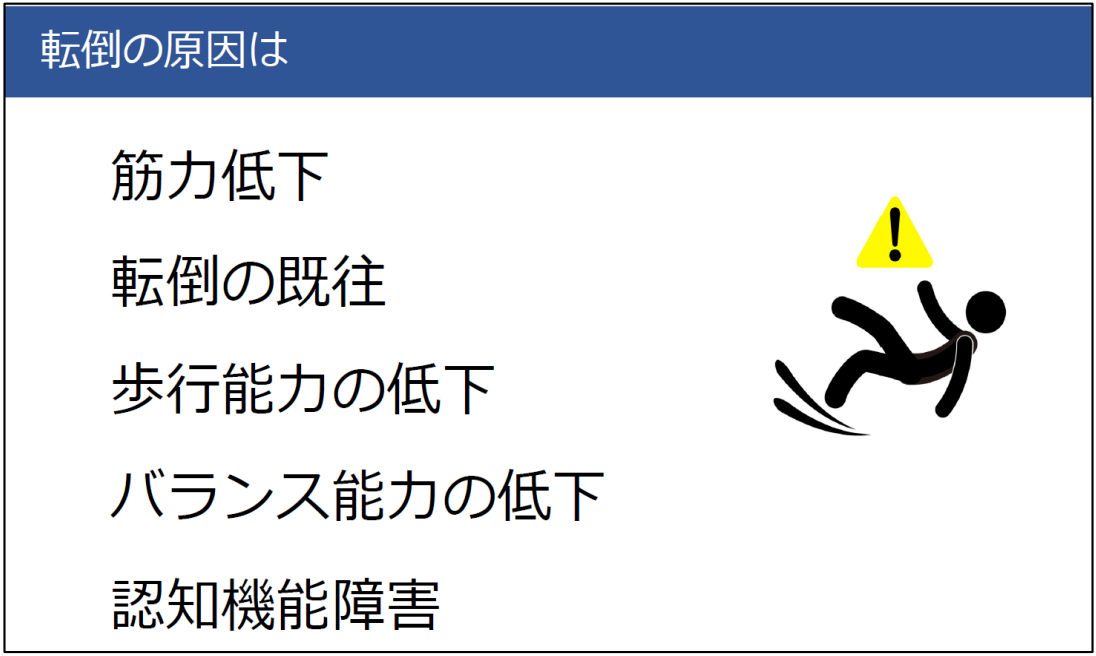 転倒災害防止セミナーの資料