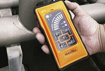 携帯型ガスリーク検知器「MoLeTELL」